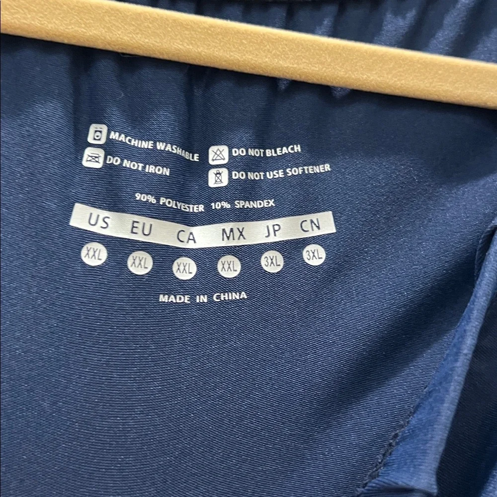 Navy Zip-Front Golf or Leisure Dress - Picture 5 of 6